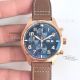 Replica IWC Schaffhausen Blue Dial Brown Leather Band Automatic Watch For Mens (8)_th.jpg